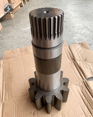 HD400 সুইং পিনিয়ন শ্যাফ্ট 11 দাঁত 24 কী হাইড্রোলিক এক্সকাভেটর সুইং গিয়ারবক্স