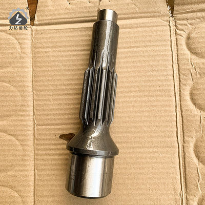 PC200-6 6D102 এক্সক্যাভেটর গিয়ার পিনিয়ন শ্যাফট ফোরজিং 14*18H205