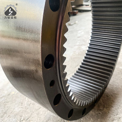 E320C খননকারী সুইং রিং গিয়ার রোটারি হাইড্রোলিক নির্মাণ যন্ত্রপাতি যন্ত্রাংশ