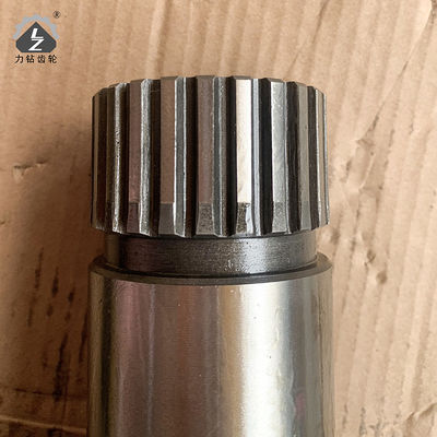 13 দাঁত রোটারি গিয়ার সুইং পিনিয়ন শ্যাফ্ট DH60 7 এক্সক্যাভেটর ফাইনাল ড্রাইভ যন্ত্রাংশ