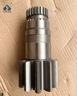 E305 এক্সক্যাভেটর সুইং গিয়ারবক্স রোটারি শ্যাফট 11 দাঁত 25 কী চূড়ান্ত ড্রাইভ খুচরা যন্ত্রাংশ