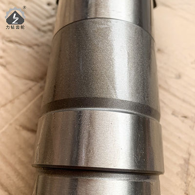 HD400 সুইং পিনিয়ন শ্যাফ্ট 11 দাঁত 24 কী হাইড্রোলিক এক্সকাভেটর সুইং গিয়ারবক্স