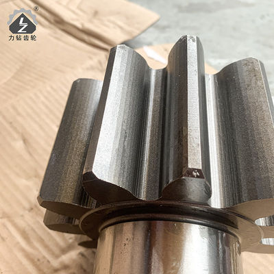 HD400 সুইং পিনিয়ন শ্যাফ্ট 11 দাঁত 24 কী হাইড্রোলিক এক্সকাভেটর সুইং গিয়ারবক্স