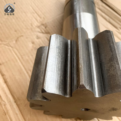 12 দাঁত 24 কী সুইং পিনিয়ন গিয়ার শ্যাফ্ট রোটারি SH120 এক্সক্যাভেটর খুচরা যন্ত্রাংশ