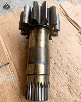 SH265 সুইং পিনিয়ন শ্যাফ্ট ফাইনাল ড্রাইভ 12 দাঁত খননকারী সুইং গিয়ারবক্স