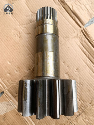 SH265 সুইং পিনিয়ন শ্যাফ্ট ফাইনাল ড্রাইভ 12 দাঁত খননকারী সুইং গিয়ারবক্স