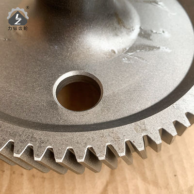 তাপ চিকিত্সা এক্সক্যাভেটর গিয়ার PC60 ঘূর্ণমান গিয়ারবক্সের 6 বড় তির্যক দাঁত