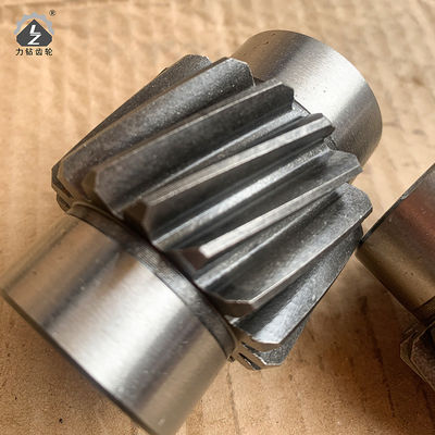 13x16 রোটারি ডাবল গিয়ার PC100 এক্সক্যাভেটর ছোট তির্যক গিয়ারবক্স দাঁত