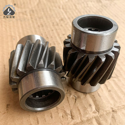 13x16 রোটারি ডাবল গিয়ার PC100 এক্সক্যাভেটর ছোট তির্যক গিয়ারবক্স দাঁত