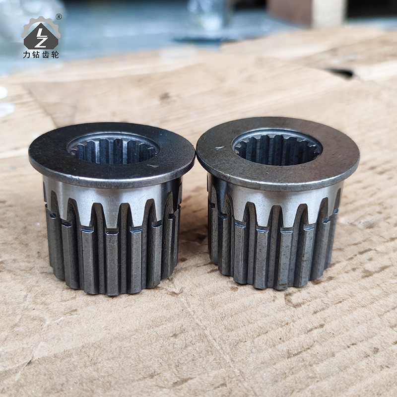 18x16  Excavator Gear PC60 6 Travel Pump Connecting Gear Sleeve Construction